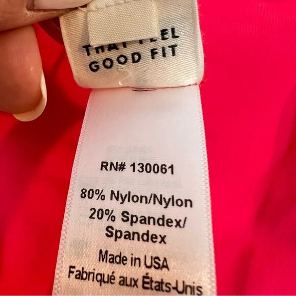 NWT l*space Wilder Bikini Bottom sz L Hot Cherry Pink Strappy Cheeky Summer Chic - Picture 8 of 8